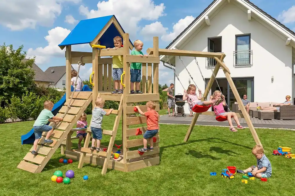 Markenprodukt Kinderspielturm Exploroo Play Plus KDI