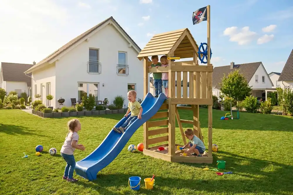 Kinderspielturm Porticoo KDI Highlight