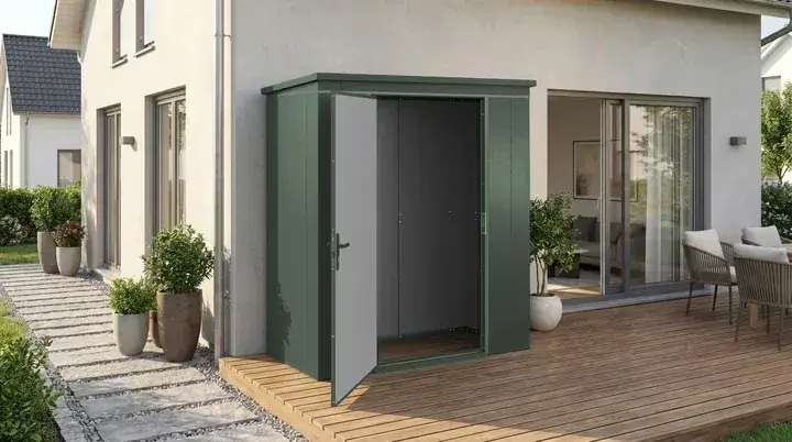 Sonderangebot Metall-Gerätehaus Gary 1 - 187x87