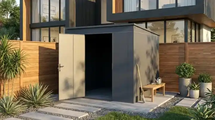 Metall-Gerätehaus Gary 6 - 237x237 Beliebt