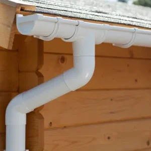 Dachrinnen-Komplettset PVC 78 mm - verschiedene Dachformen Letzte Chance