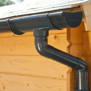 Dachrinnen-Komplettset PVC 125 mm - verschiedene Dachformen Sichere Zahlung