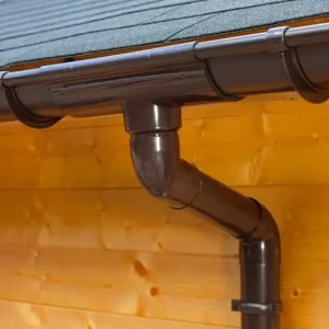 Dachrinnen-Komplettset PVC 125 mm - verschiedene Dachformen Preisreduziert