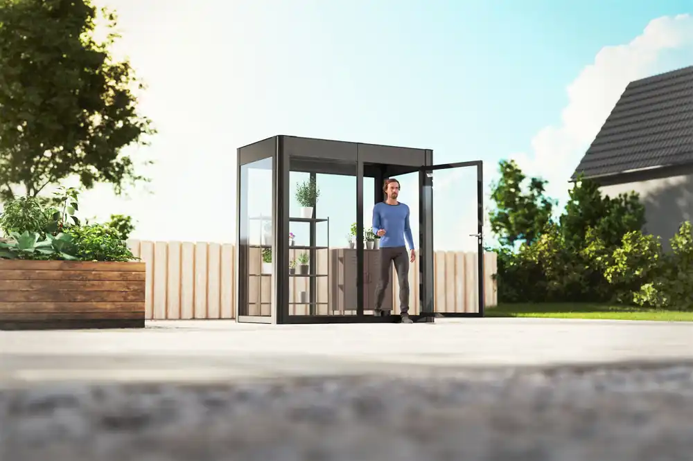 Neue Ware Aluminium Sommergarten - SunCasa Infinity 2.1