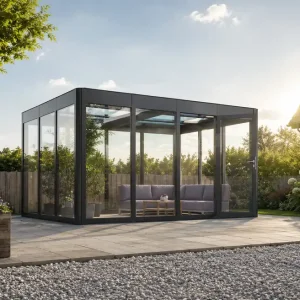 Knallerangebot Aluminium Sommergarten - SunCasa Infinity 4.3