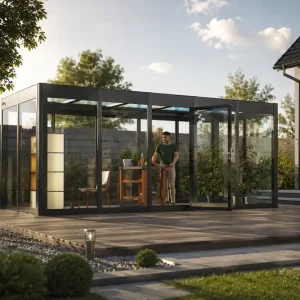 Super-Preis Aluminium Sommergarten - SunCasa Infinity 5.2