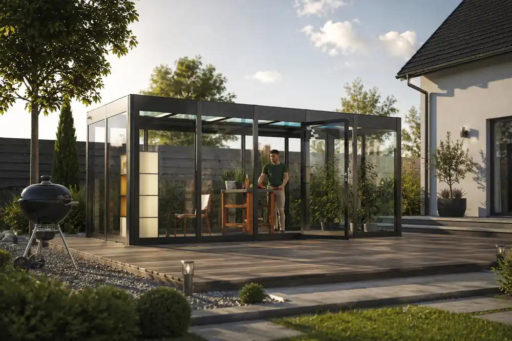 Super-Preis Aluminium Sommergarten - SunCasa Infinity 5.2