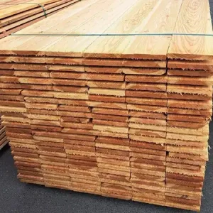 Must-Have 73 m² Lärche / Douglasie Fassadenbretter 23x150 mm als Boden-Deckel-Schalung