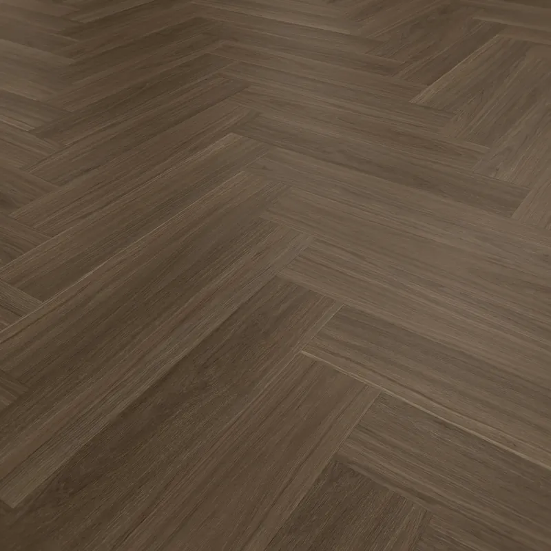 Parador Rigid Klick-Vinyl Trendtime 3 Eiche Oxford dunkelbraun Seidenmatte Struktur Zertifiziert