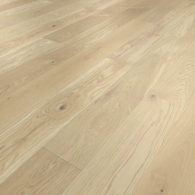 Preis Gesenkt ter Hürne Parkett Grand Velvet Collection Eiche lichtbeige 207 Ausdrucksstark Gebürstete Struktur Matt-Lackiert