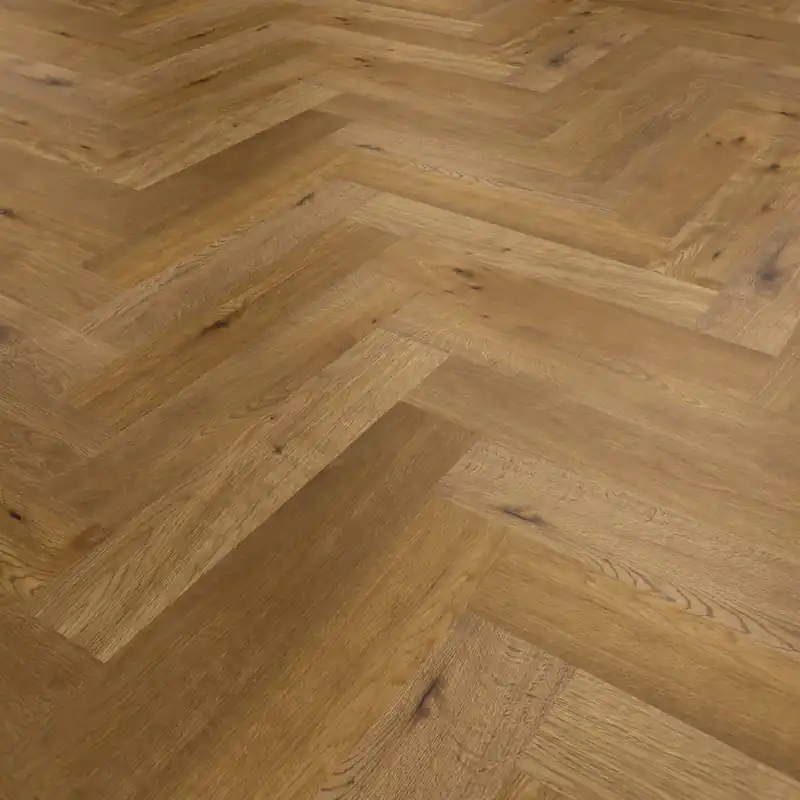 Angebot Thede & Witte Parkett Maxistab Eiche geräuchert leicht astig Gebürstete Struktur Natur-Geölt