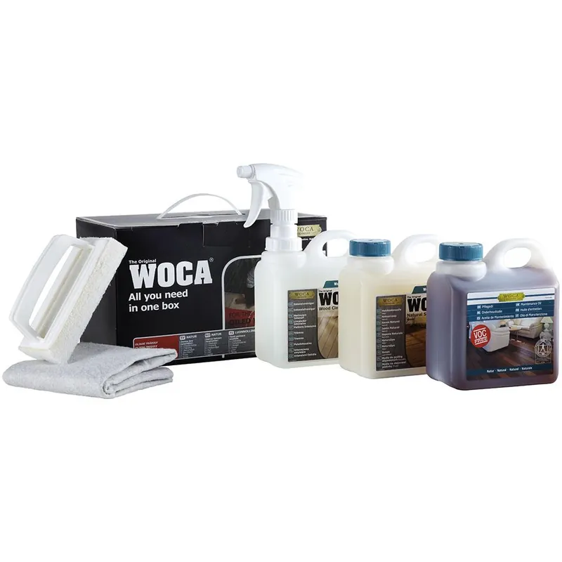 Sonderaktion WOCA Öl Pflegebox natur