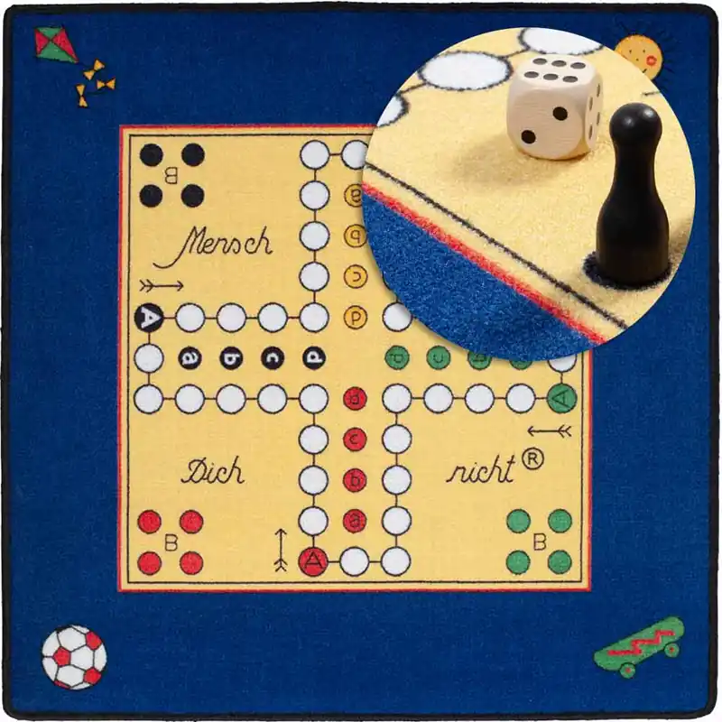 Highlight Spielteppich Mensch ärgere dich nicht